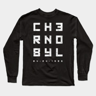 Chernobyl "Decoded" Vintage Style 1986 Long Sleeve T-Shirt